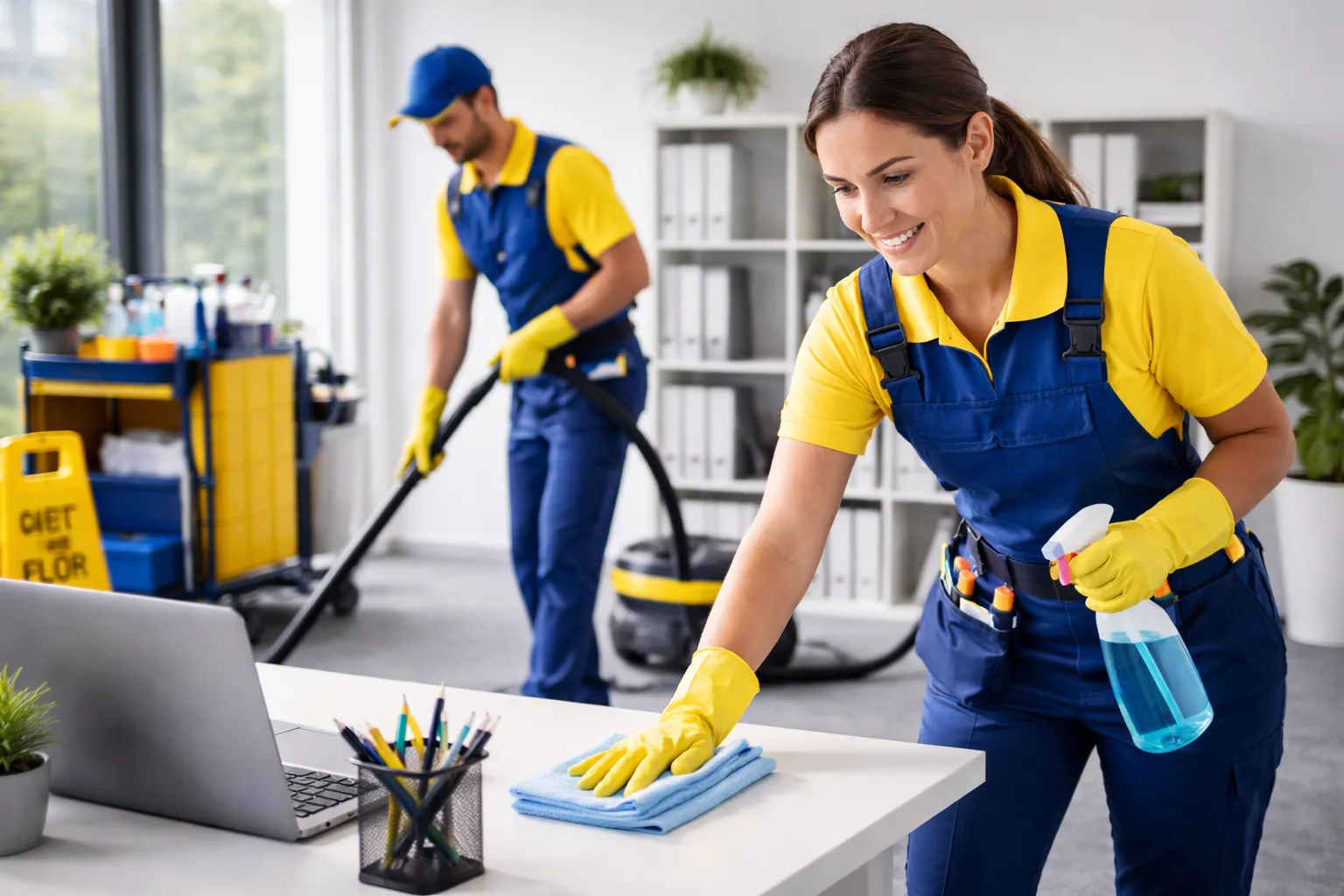 Büroreinigung im modernen Arbeitsumfeld