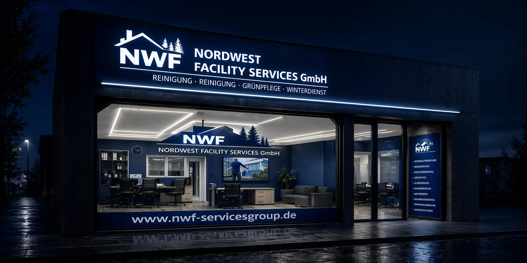 B&uuml;ro von NWF NordWest Facility Services GmbH