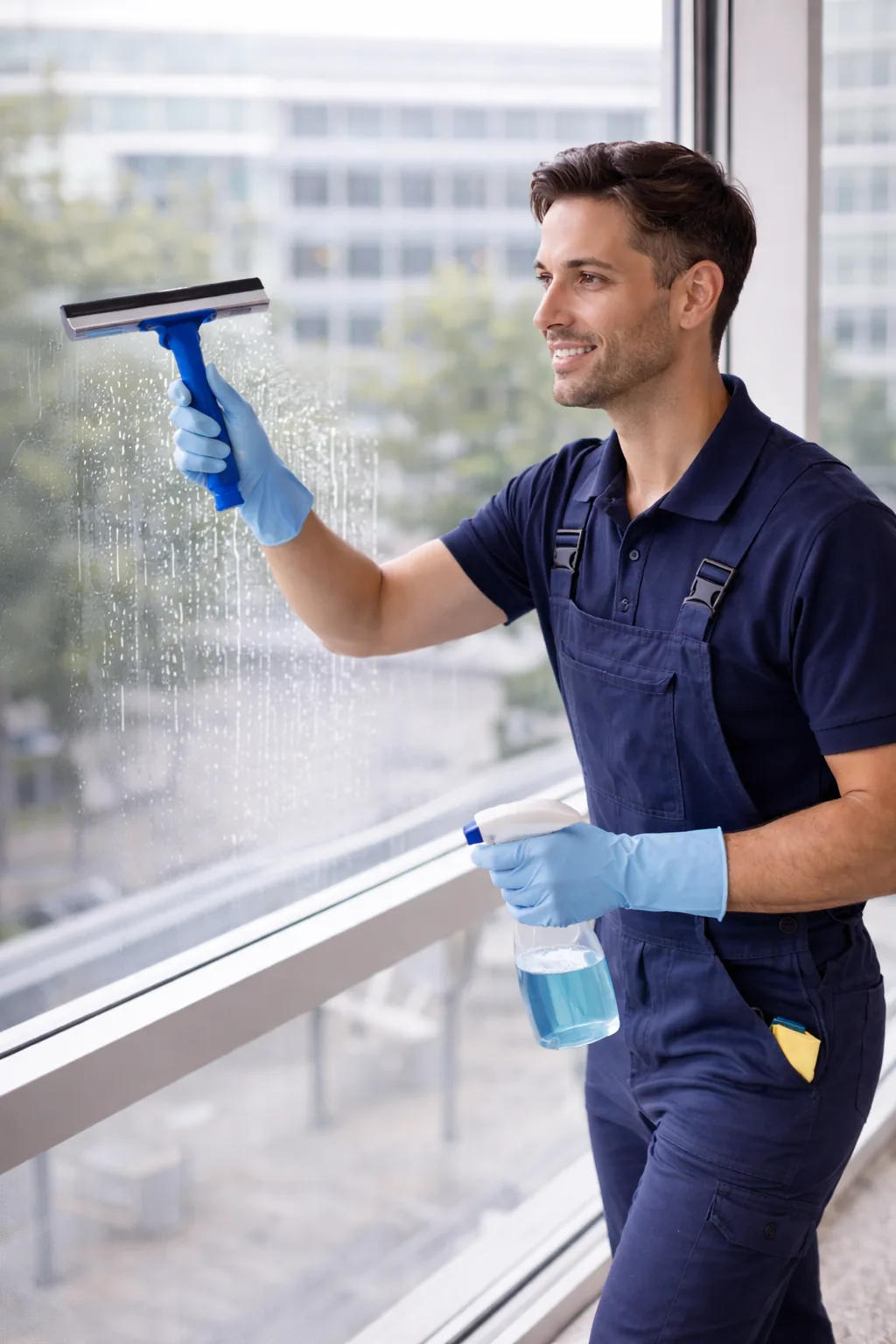 Glas- und Fensterreinigung